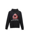 Dsquared2 One Life One Planet Recycled Leaf Hoodie In Black