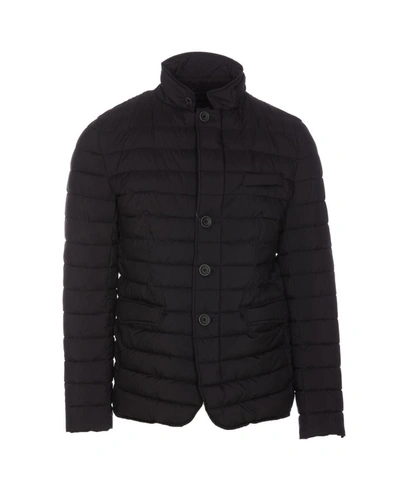 Herno Il Giacco Padded Jacket In Dark Blue