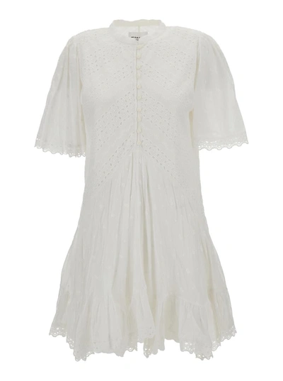 Isabel Marant Étoile Slayae Dress In White