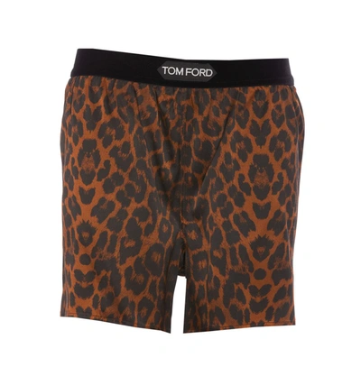 Tom Ford Shorts  In Leopard