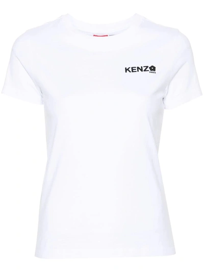 Kenzo T-shirt With Print In White