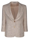 Tagliatore J-debra Sequin-embellished Blazer In Beige