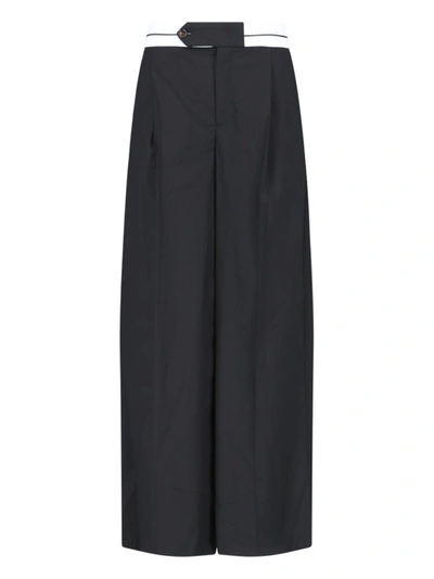 The Garment Pluto Wide Pleated Pants In Black