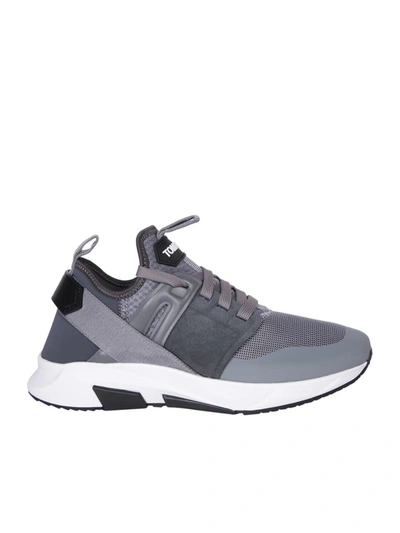 Tom Ford Yago Grey Sneakers