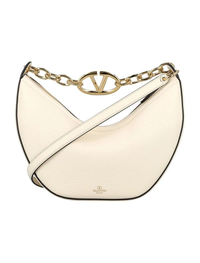 VALENTINO GARAVANI VALENTINO GARAVANI SMALL VLOGO MONN HOBO BAG