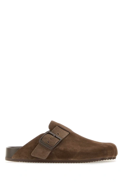 Balenciaga Slippers In Brown