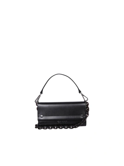 Ganni Banner Bag In Black