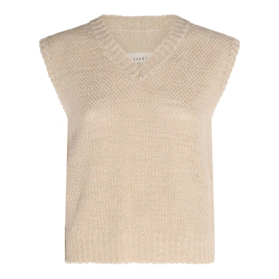 Maison Margiela Woman Sweater Beige Size M Hemp