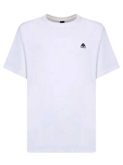 Moose Knuckles T-shirts In White