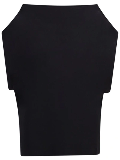 Norma Kamali Relaxed Fit Blouse In Black