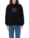 PALM ANGELS PALM ANGELS MONOGRAM STATEMENT HOODIE