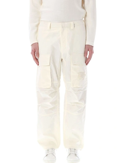 Stone Island Cotton Cargo-trousers In White