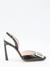 ROGER VIVIER TROMPETTE SLINGBACK PUMPS