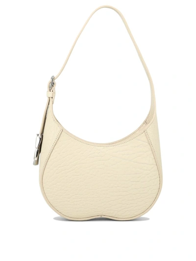 Burberry Pearl Chess Small Shoulder Bag In White