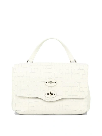 Zanellato "postina Cayman S" Handbag In White
