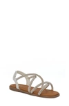 YOKI YOKI KIDS' PAMELA CRYSTAL EMBELLISHED SANDAL