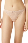 ETAM PANAMA LACE THONG