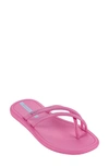 Ipanema X Shakira Women's Meu Sol Rasteira Ad Thong Sandals In Pink