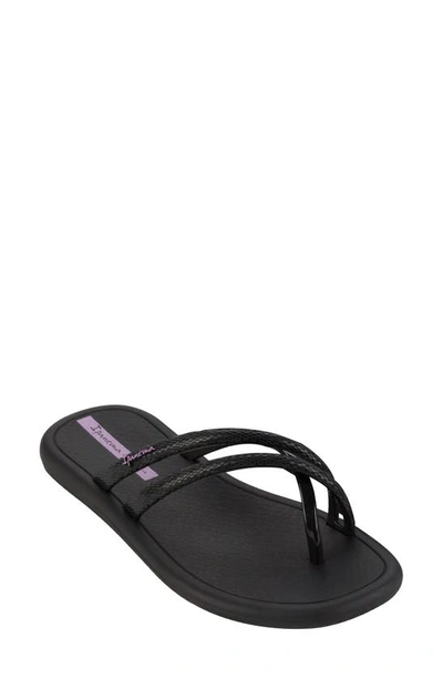 Ipanema X Shakira Women's Meu Sol Rasteira Ad Thong Sandals In Black