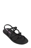 Ipanema X Shakira Women's Meu Sol Sandal Ad Strappy Sandals In Blck,lilac