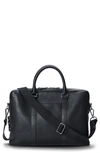 Shinola Navigator Leather Computer Briefcase In Black