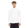 Baldinini Trend White Cotton Shirt In White