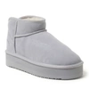 Dearfoams Fireside Kingston Genuine Shearling Platform Bootie In Multi