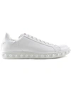 MONCLER STUDDED SOLE trainers,20278.00.01877 001 BIANCO