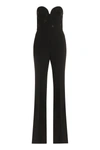 Max Mara Zeda Flared-leg Jumpsuit In Black