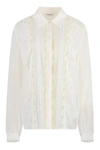 P.a.r.o.s.h Parosh Technical Fabric Shirt In White