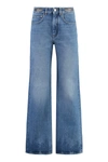 Rabanne Wide-leg Jeans In Denim