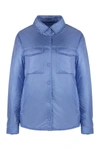 Woolrich Women's Nylon Overshirt In Blue