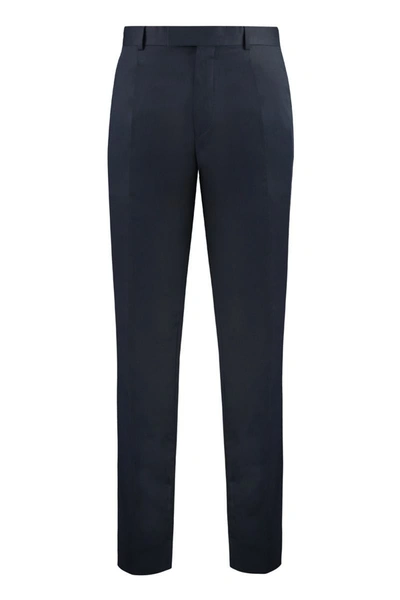 Zegna Pants In Blue