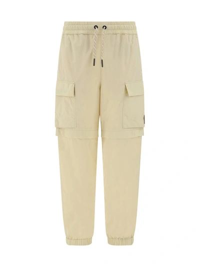 Moncler Grenoble Pants In White