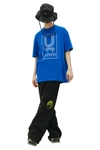 UNDERCOVER U UNDERCOVER RECORD BLUE T-SHIRT