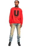 UNDERCOVER BODHI SVAHA SWEATSHIRT IN RED