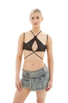 KNWLS GLIMMER SILK BRA