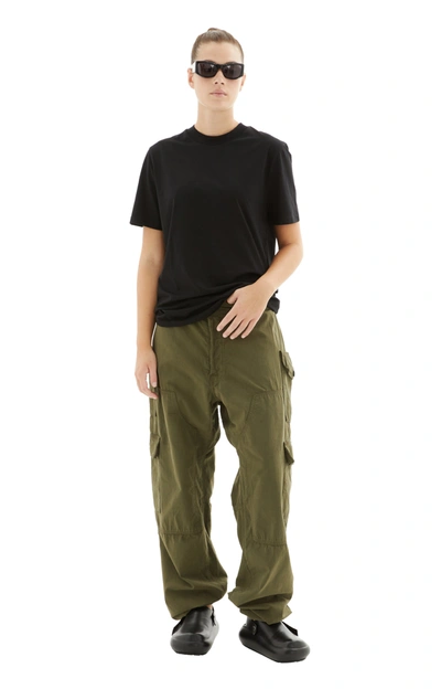 Jil Sander Short-sleeve Cotton T-shirt In Black
