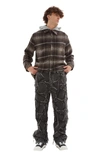 Nahmias Patchwork Frayed Jeans In Black