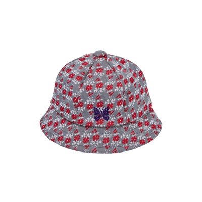 Needles Logo-embroidered Flower-print Bucket Hat