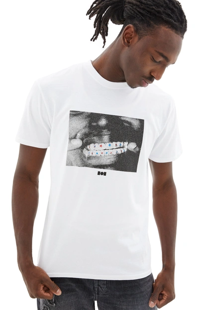 Nahmias Graphic-print Cotton T-shirt In White