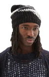 AIREI HAND KNIT RECYCLED YARN BEANIE