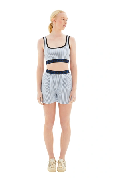 Marni Top Vivid Blu In Striped