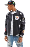 JEFF HAMILTON STEELERS BOMBER JACKET