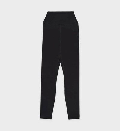 Sporty And Rich Sr Bold High Waisted Legging In Black