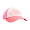Acne Studios Women Logo Baseball Cap In Multi Pink