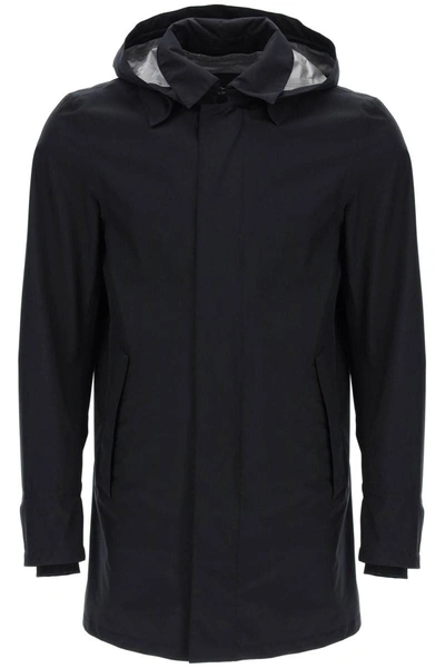 Herno Laminar Carcoat Laminar In Gore-tex 2l In Nero