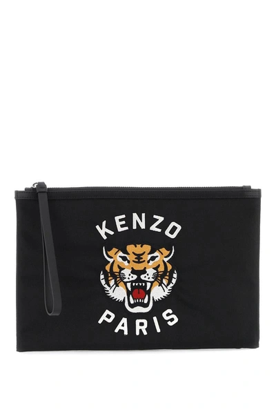 Kenzo Pouch  Varsity In Black