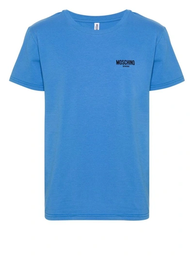 Moschino T-shirts And Polos In Blue