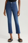 Frame Le High Straight Ankle Jeans In Thunderstorm